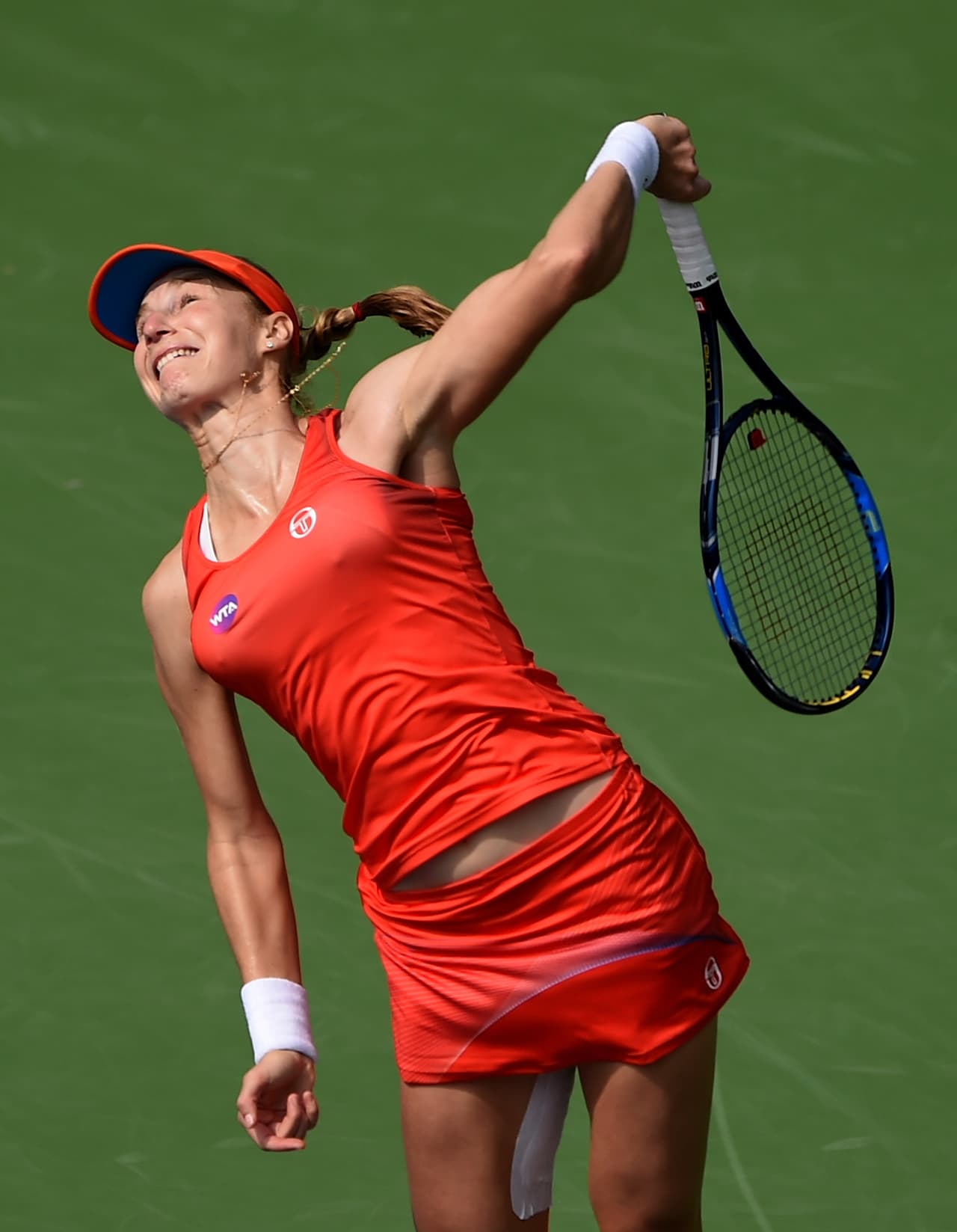 La ucraniana Elina Svitolina, la francesa Kristina Mladenovic, la estadounidense Lauren Davis, la china Qiang Wang y la rusa Ekaterina Makarova (foto) fueron parte del comienzo del torneo WTA Dubai, donde demostraron que la mezcla de belleza y capacidad es un potente atractivo en las canchas.