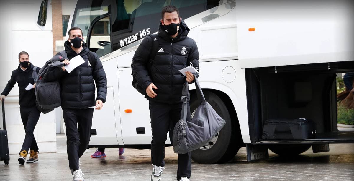El Real Madrid no regresó a casa y ya está en Málaga