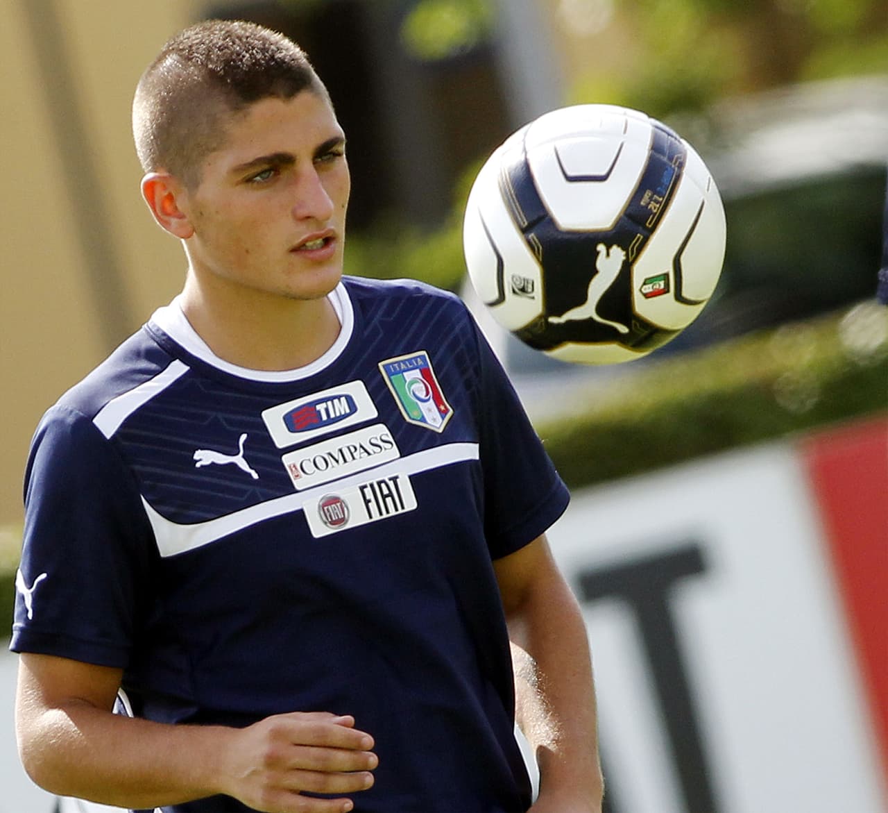Marco Verratti, de Italia, inició su prometedora carrera en el Pescara Calcio y en las selecciones juveniles de su país.