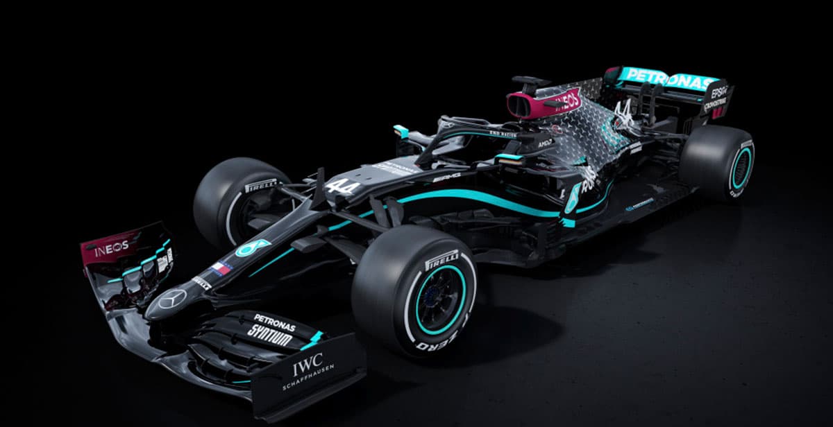Mercedes F1 vestirá de negro para la temporada 2020