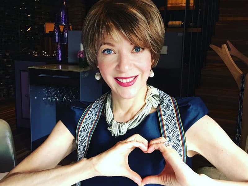 Edith González, actriz mexicana.