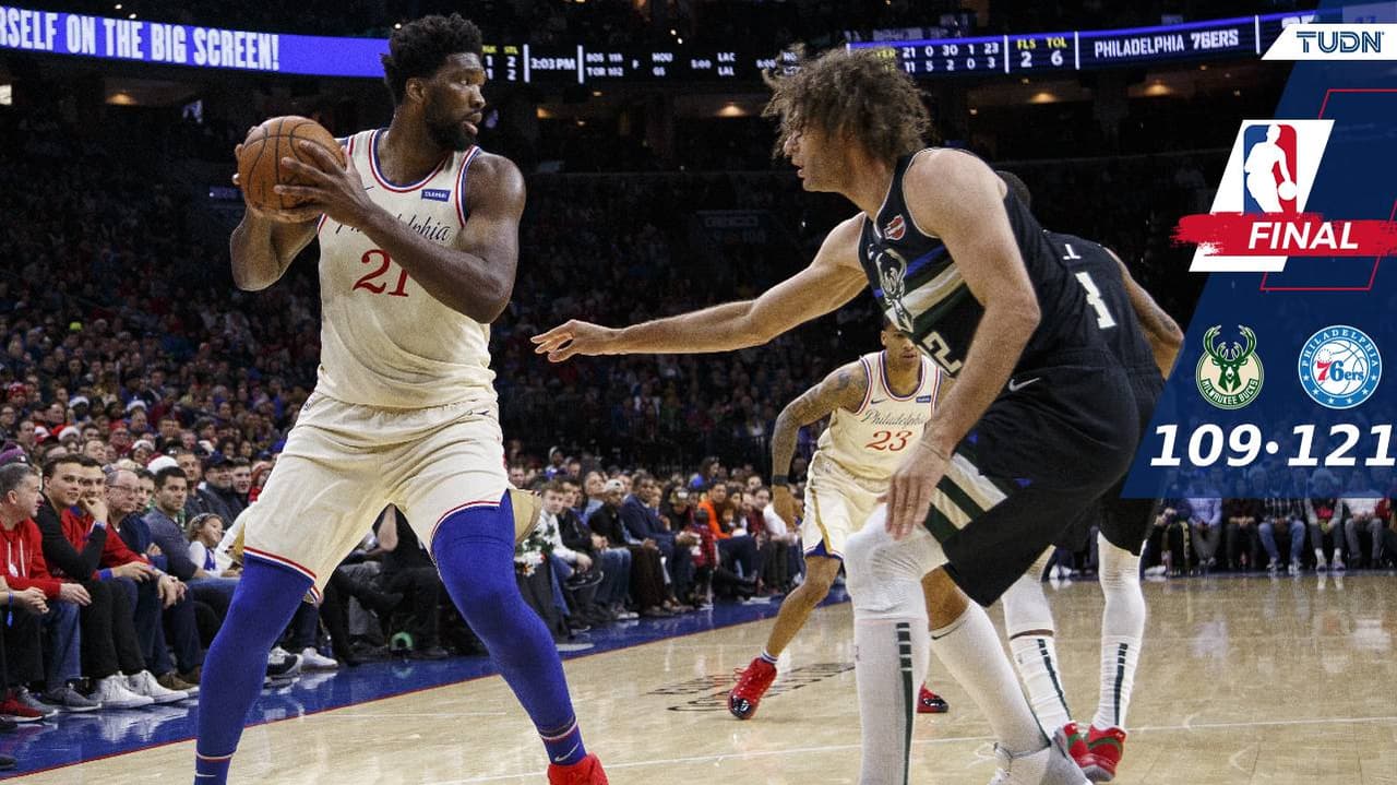 76ers propina su quinta derrota a Bucks
