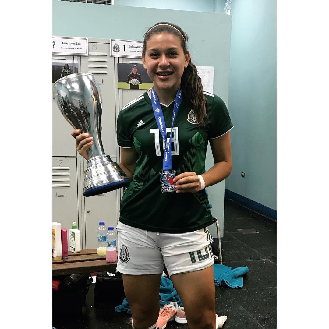 <b>Norma</b> ya representó a México, cuando jugó con la selección femenina en la categoría Sub-20.