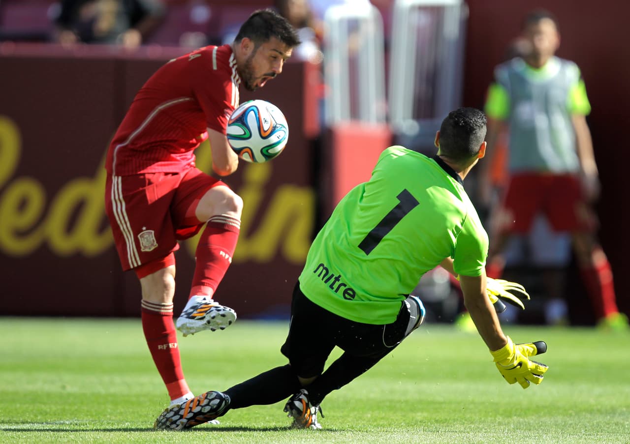 Nadie ha marcado más con 'La Roja' que David Villa, pasó la media centena y dejó a marca en 59 goles.