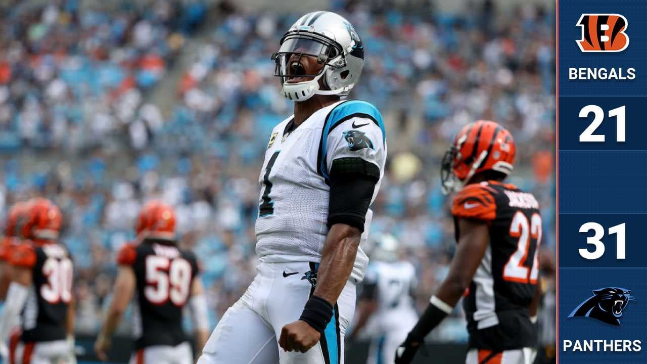 Una magistral actuación del corredor Christian McCaffrey, con 28 acarreos para 184 yardas, abrió la puerta para que los Panthers ganaran a unos encendidos Bengals en duelo de grandes felinos.