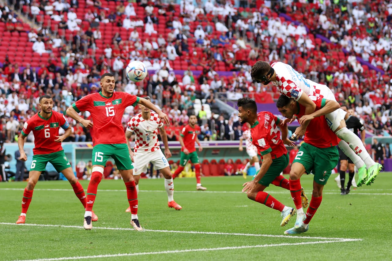 Marruecos y Croacia quedaron a deber los goles en su primer partido en el Mundial Qatar 2022 disputado en el Estadio Al Bayt.