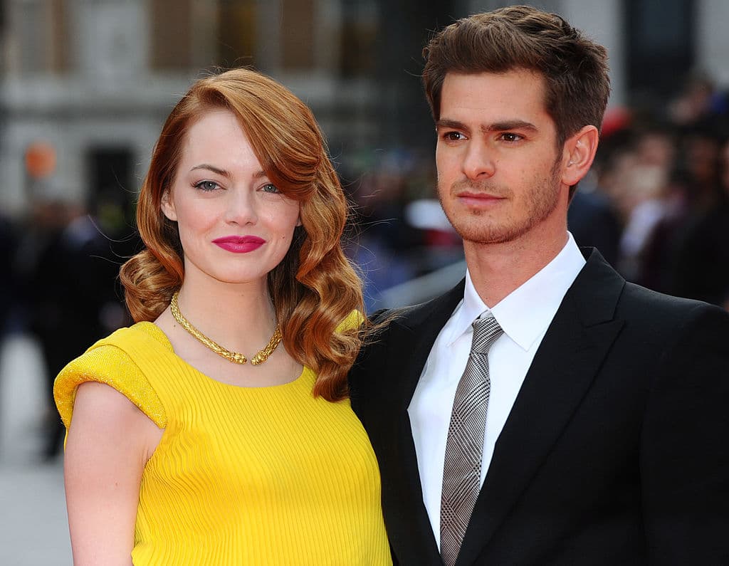Emma Stone y Andrew Garfield comenzaron a salir después de filmar The Amazing Spider-Man en 2012.