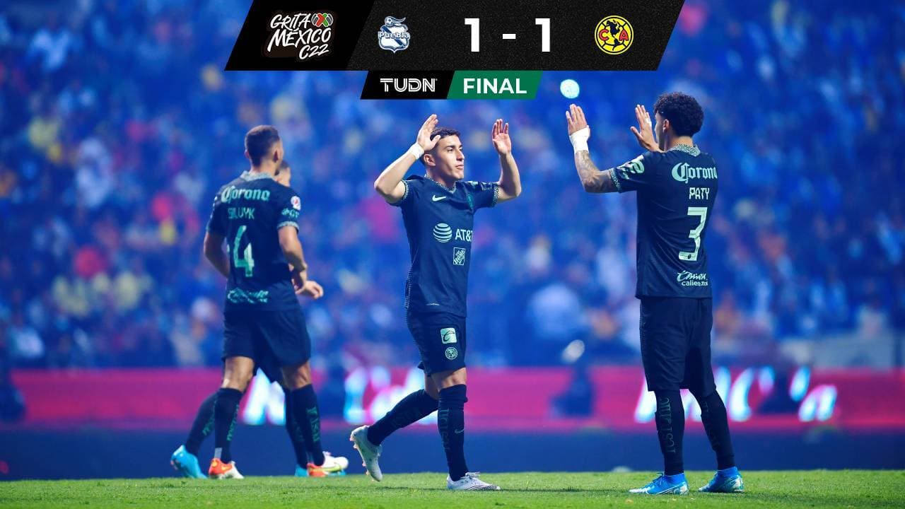 En noche de terror, América le empata a Puebla en el Cuauhtémoc