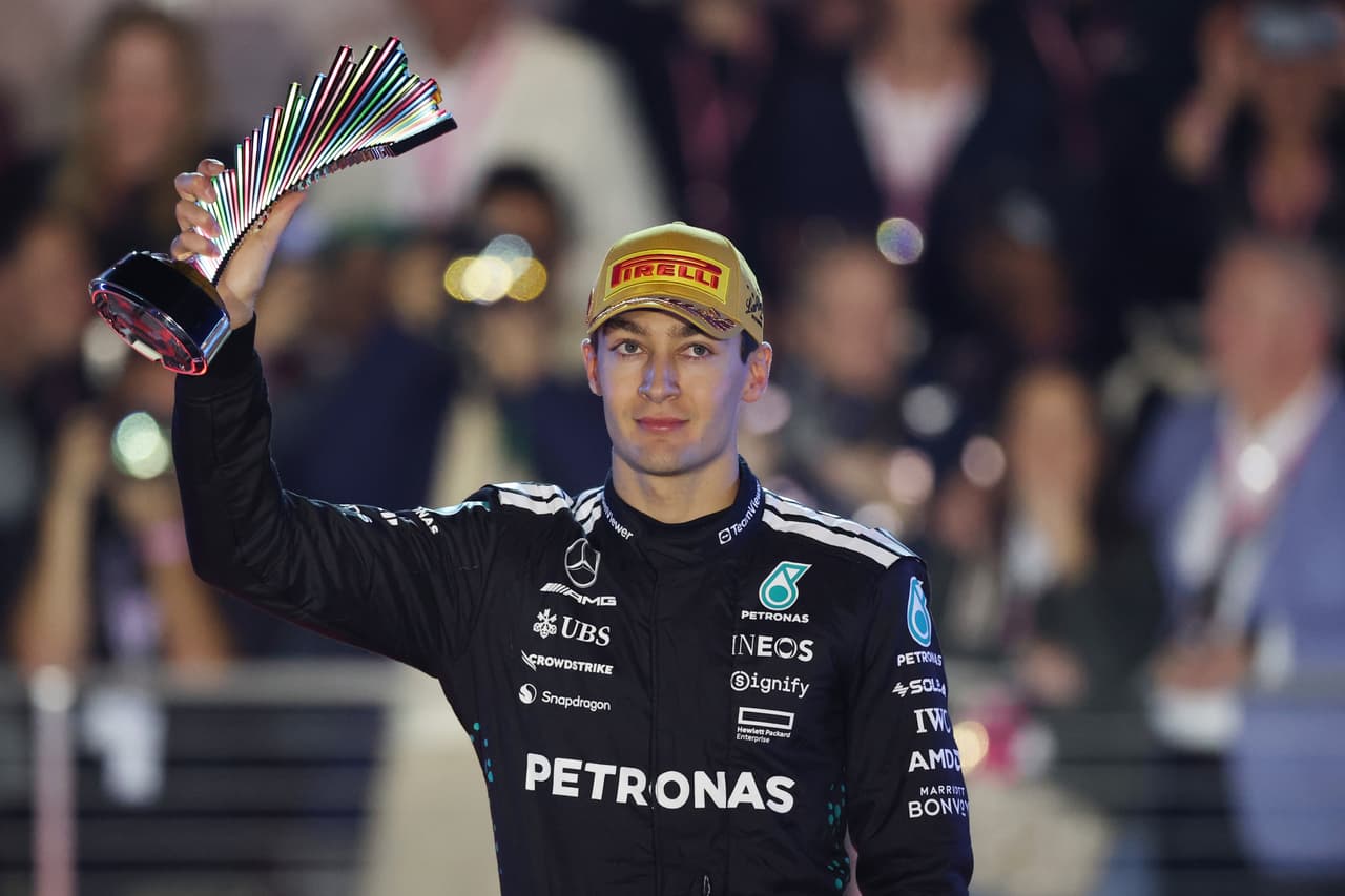 George Russell (Mercedes).