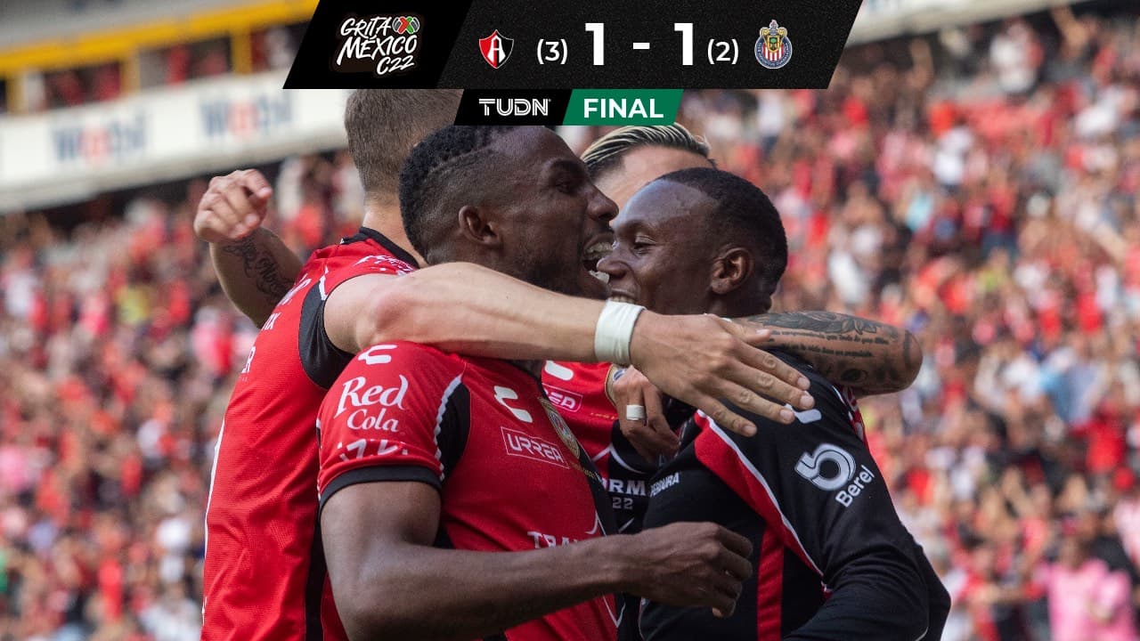 ¡El campeón vive! Atlas elimina a Chivas y se mete en Semifinales