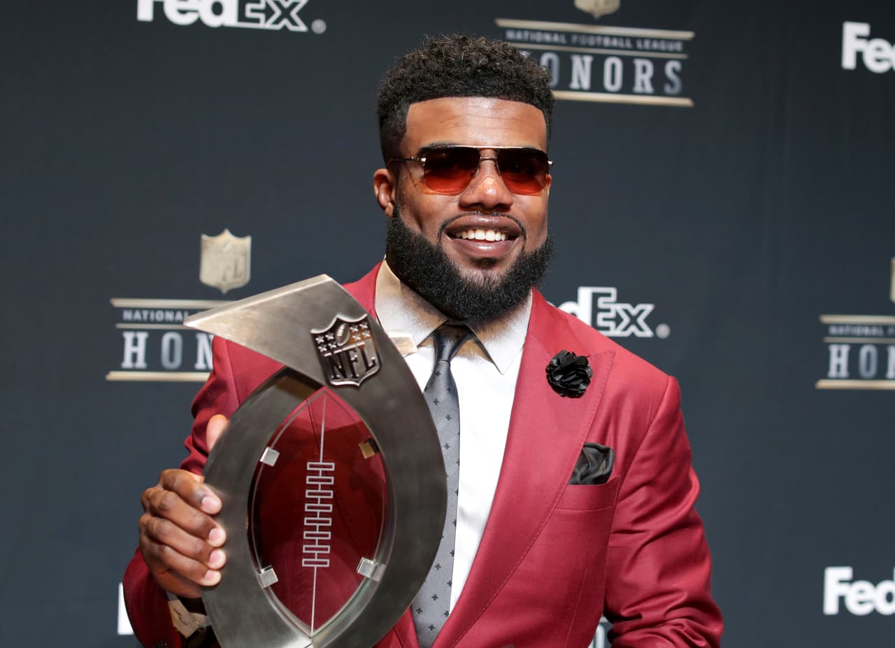 Ground Players of the Year:
<b> </b>
<a href="http://www.nfl.com/player/ezekielelliott/2555224/profile">Ezekiel Elliott</a>, RB Dallas Cowboys