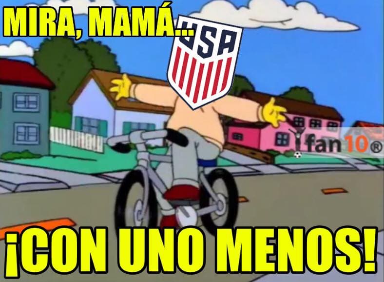Las burlas no podían faltar luego del triunfo de Estados Unidos y de la sorprendente derrota de Colombia ante Costa Rica.