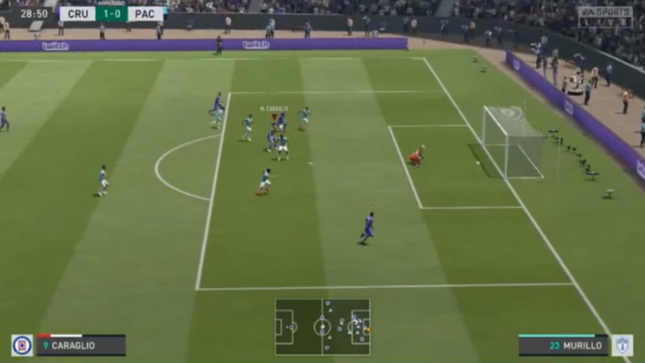 Álvarez, comandando a Pachuca, se levantó de un 2-0 para hundir a los cementeros en el futbol virtual.