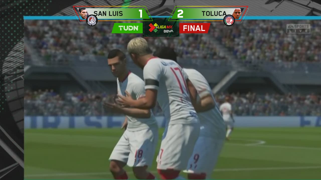 ¡Apareció Pardo! Toluca vence a San Luis en la eLiga MX