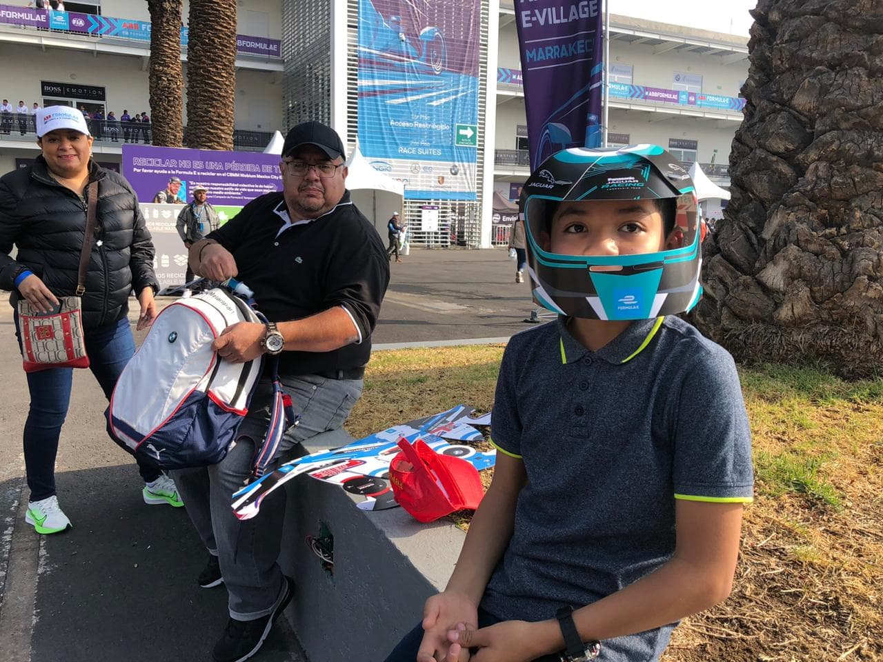 La gente empieza a llegar para ser parte del México E Prix.