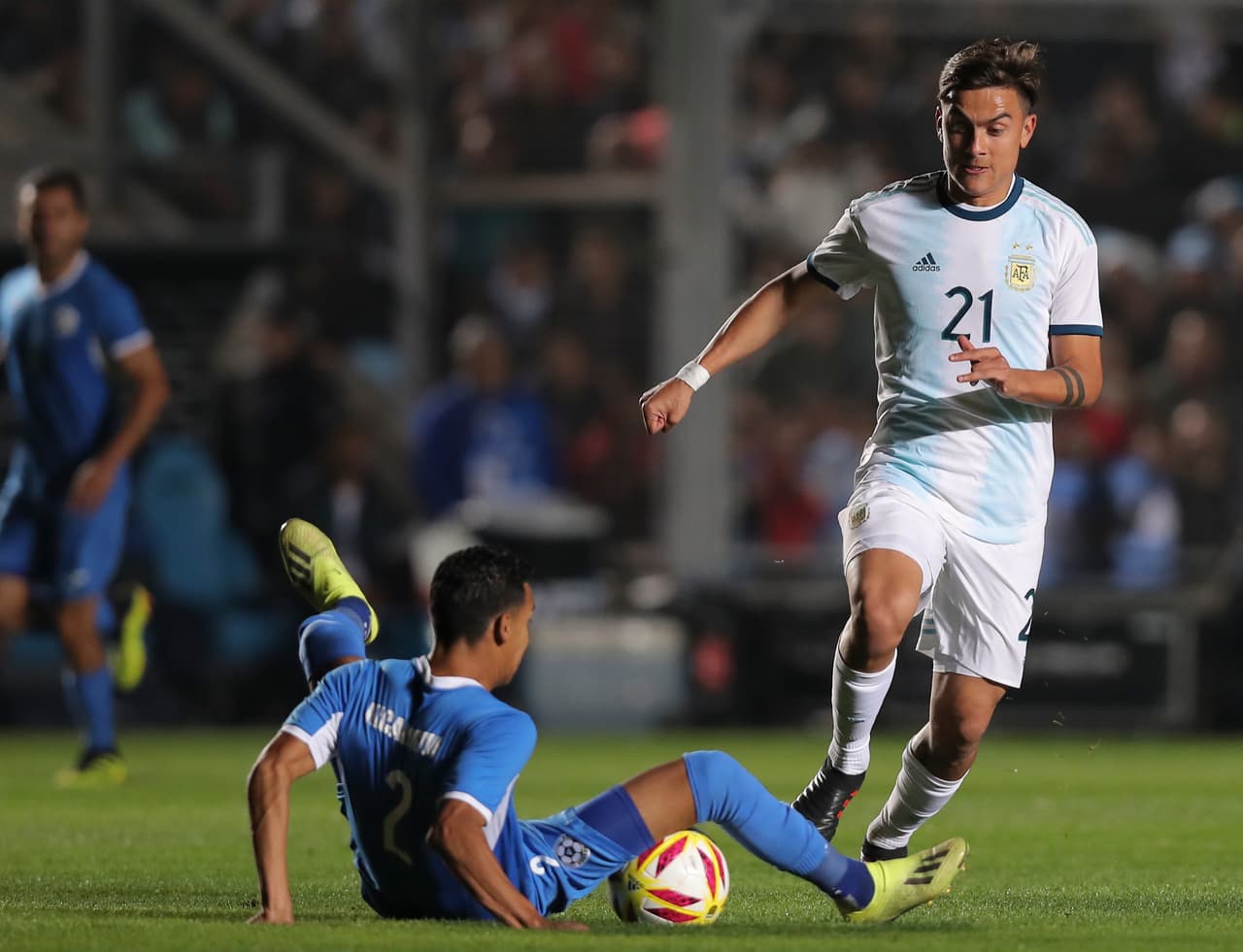 Paulo Dybala ingresó en la parte complementaria y tuvo una actuación discreta.