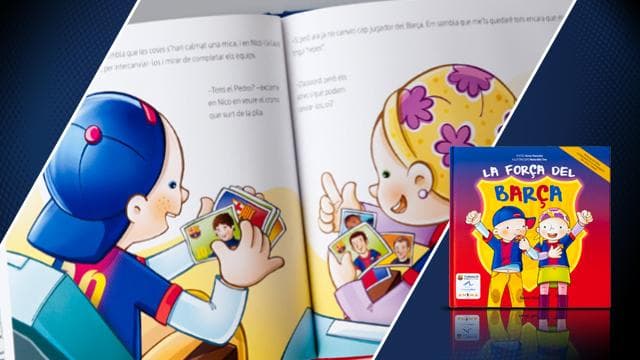 En el 2013 también se unió a una causa en beneficio de la niñez, cuando decidió apadrinar el libro de cuentos 'La Fuerza del Barça'.