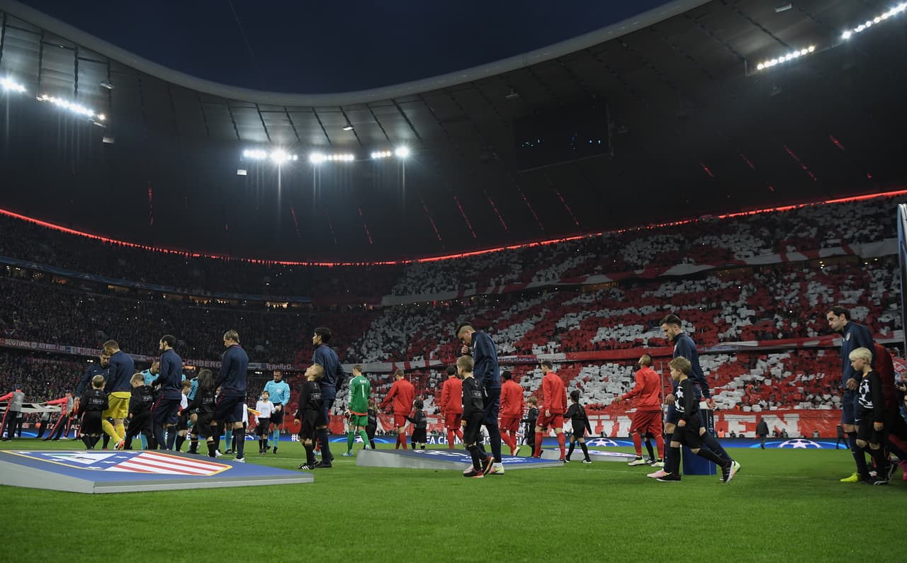 Bayern Munich es el más grande de Alemania y uno de los gigantes de Europa. Sus mosaicos son espectaculares, pero el de esta imagen hace parte del recuerdo de la eliminación contra Atlético de Madrid en la Champions en 2016.