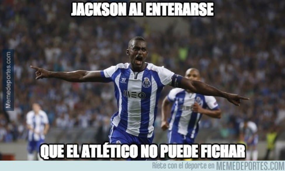 Jackson Martínez parecía tener un pie fuera del Atlético de Madrid que ahora se pensará dos veces si deja ir al colombiano.