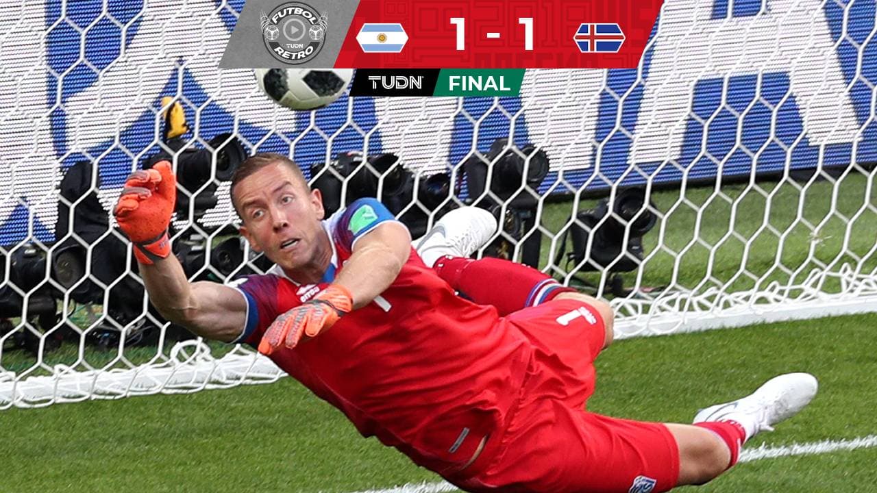 Futbol retro | Messi falla penal ante un gran Halldorsson que salvó a Islandia