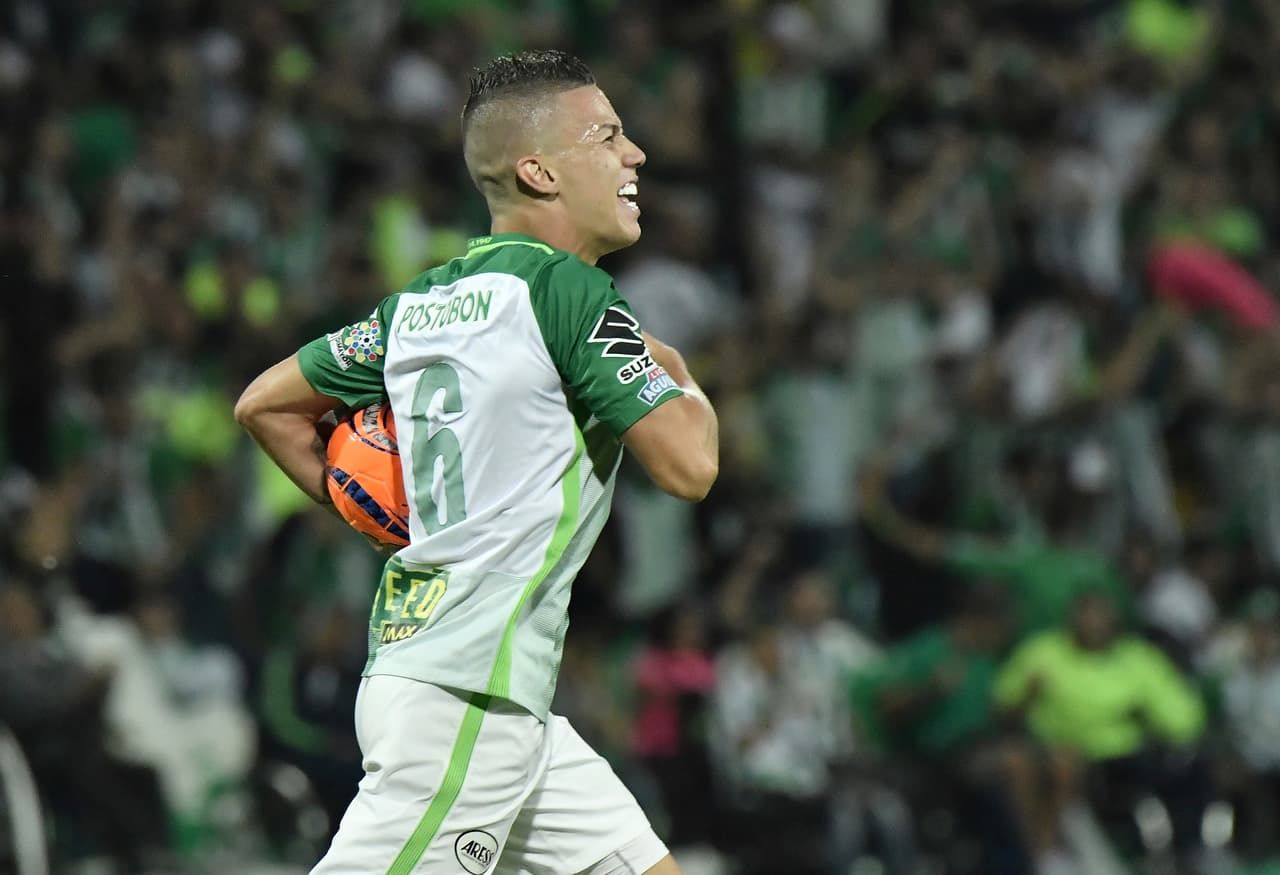 Uribe hizo cuatro goles en 12 partidos de los disputados. Vale la pena aclarar que estuvo fuera de canchas dos meses por lesión y que Atlético Nacional recurrió muchas veces a nómina mixta.