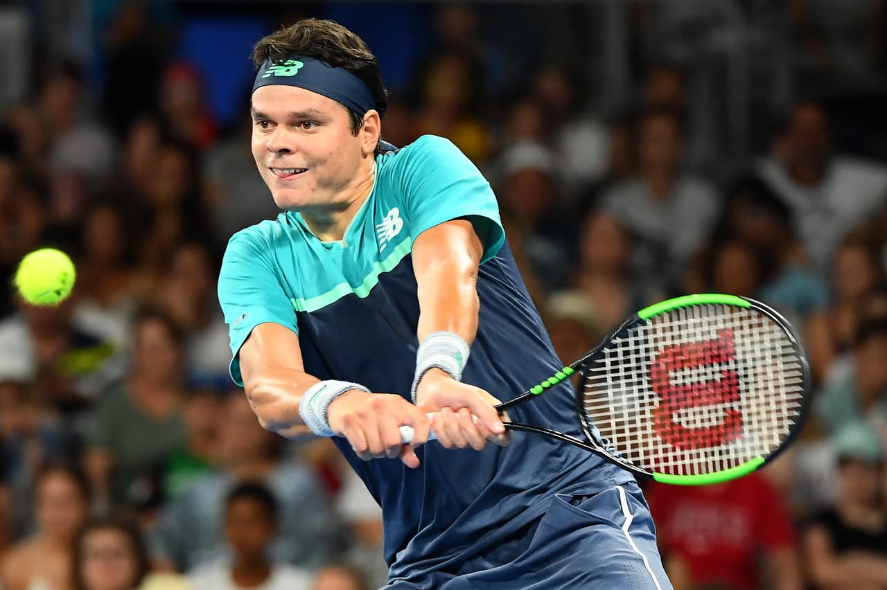 El canadiense Milos Raonic dejó por fuera a una de las esperanzas locales, Nick Kyrgios al que venció 6-4, 7-6 (5) y 6-4.