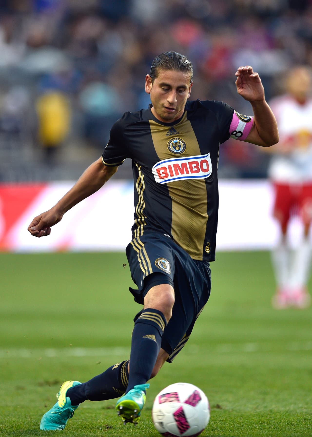 La línea dorada en el medio del uniforme ha sido muy representativa del Philadelphia Union, al igual que el azul oscuro.