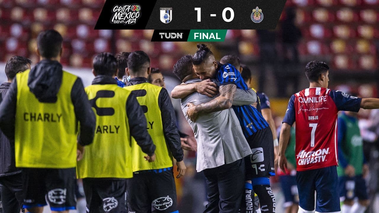 Una muralla llamada Aguerre anula a Chivas en la Corregidora