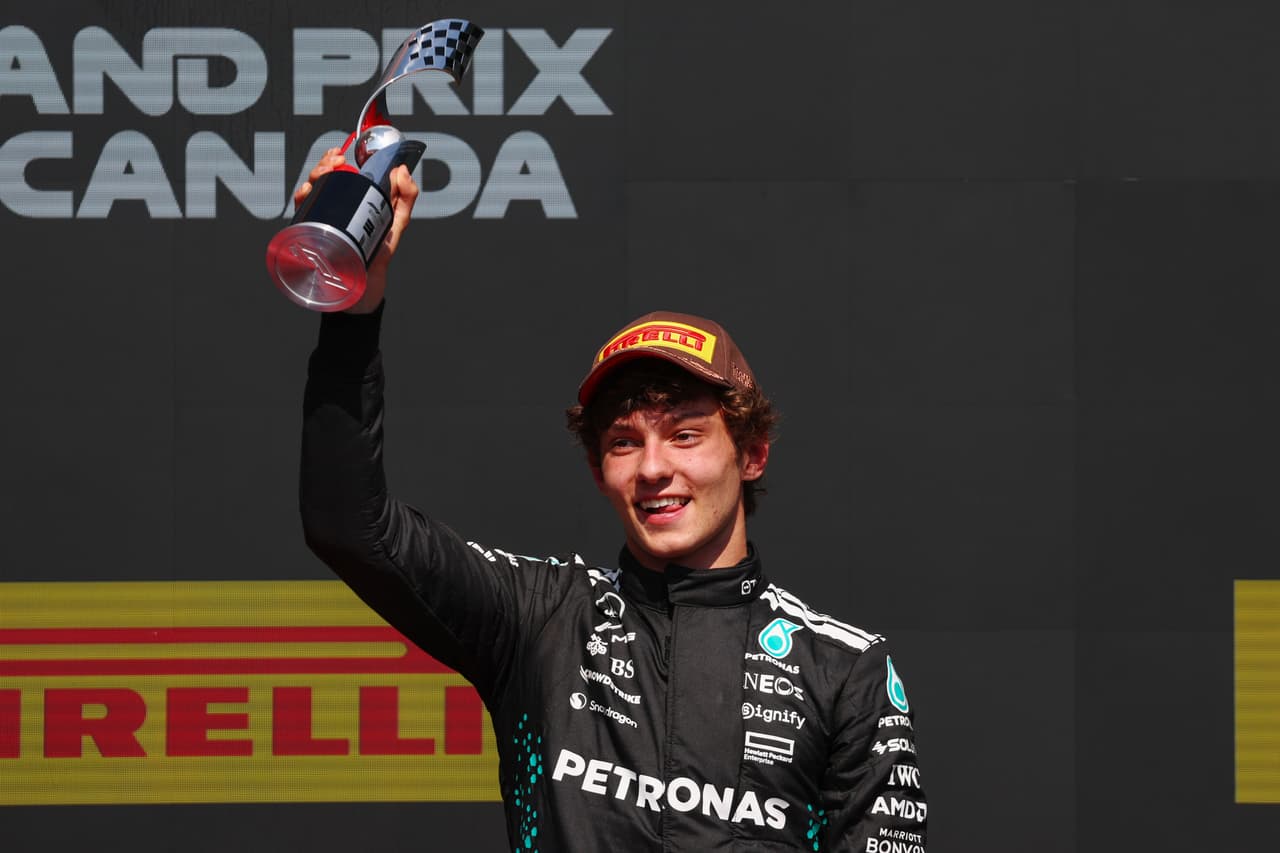 Kimi Antonelli (Mercedes).