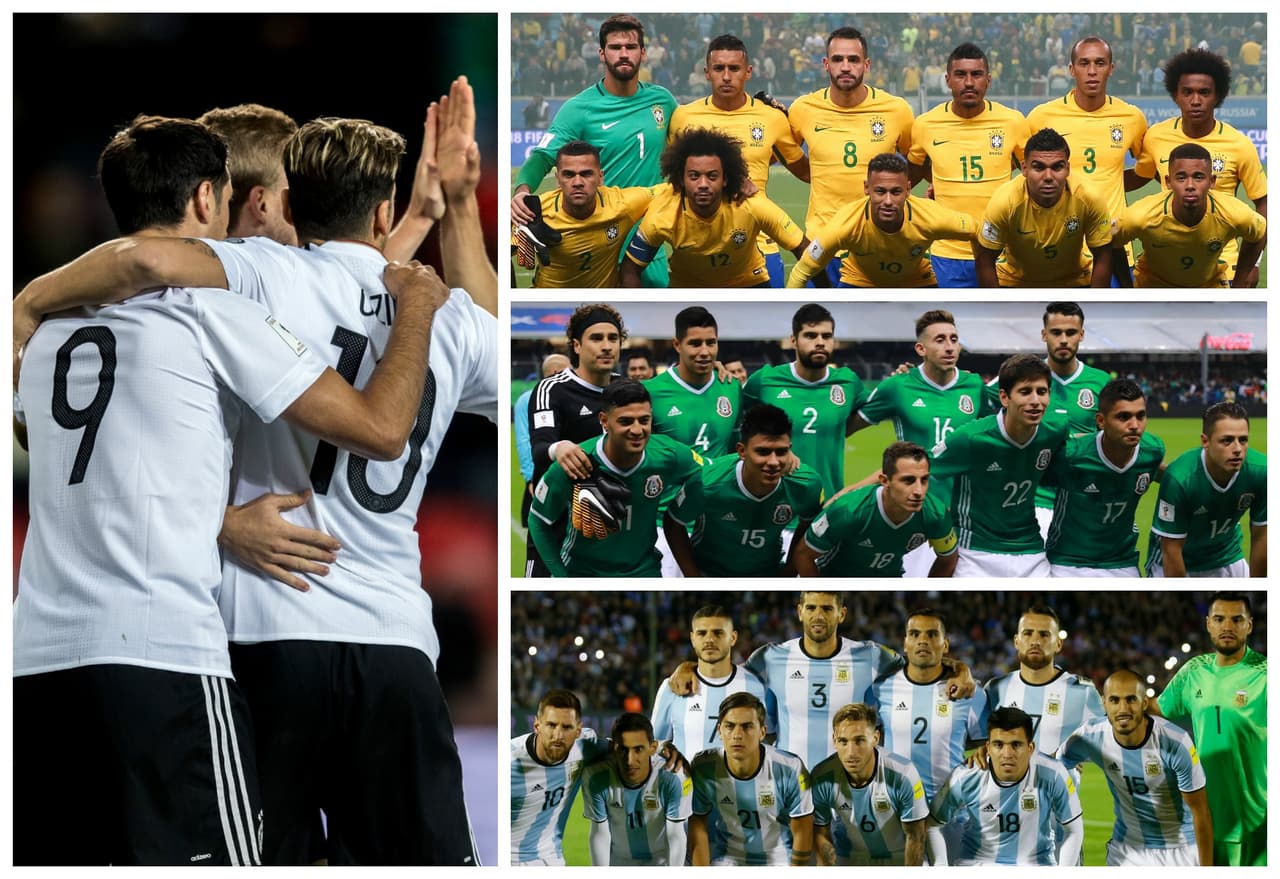 Son 16 selecciones las que, por lo menos, han estado en los últimos tres Mundiales de la FIFA, lista en la que México se destaca.