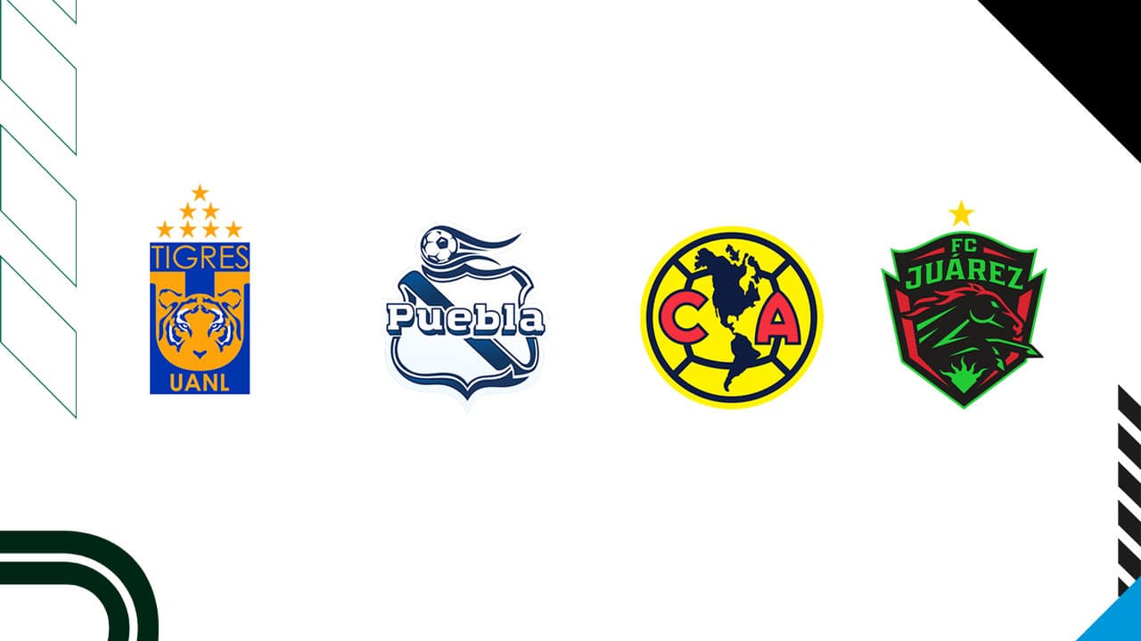 Tigres y América 'golean' con tres jugadores a Puebla y Juárez