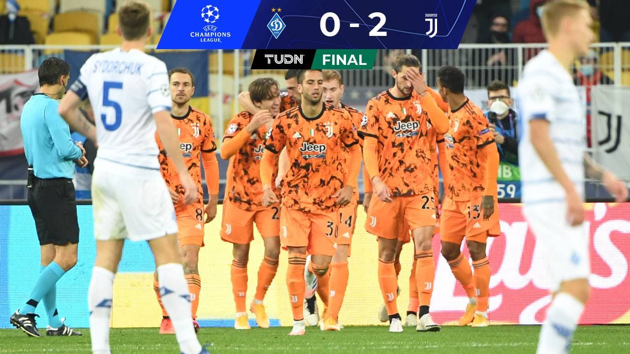 Juventus debuta en Champions con triunfo ante Dynamo Kiev