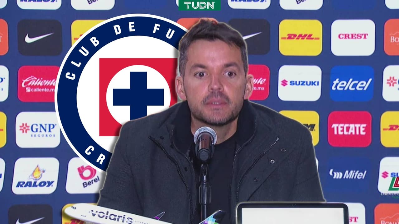 Nicolás Larcamón termina molesto tras el Pumas vs. Cruz Azul por el arbitraje