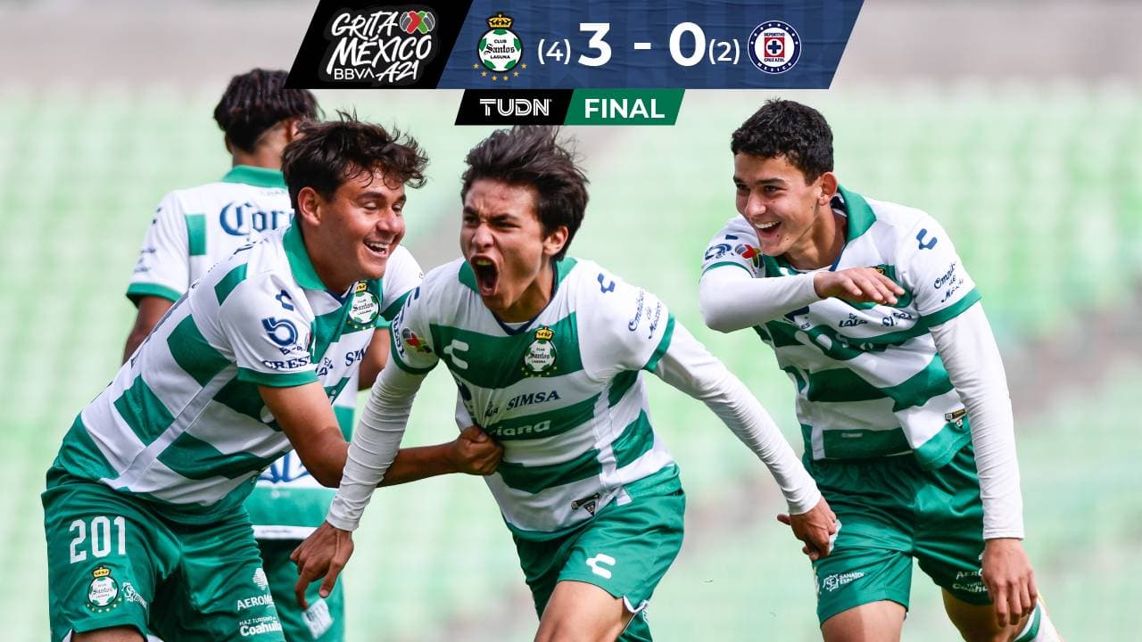 ¡Campeón! Santos golea a Cruz Azul y se queda con el título