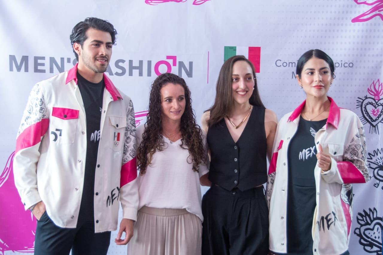 Uniformes de gala de la delegación mexicana que asistirá a Paris 2024