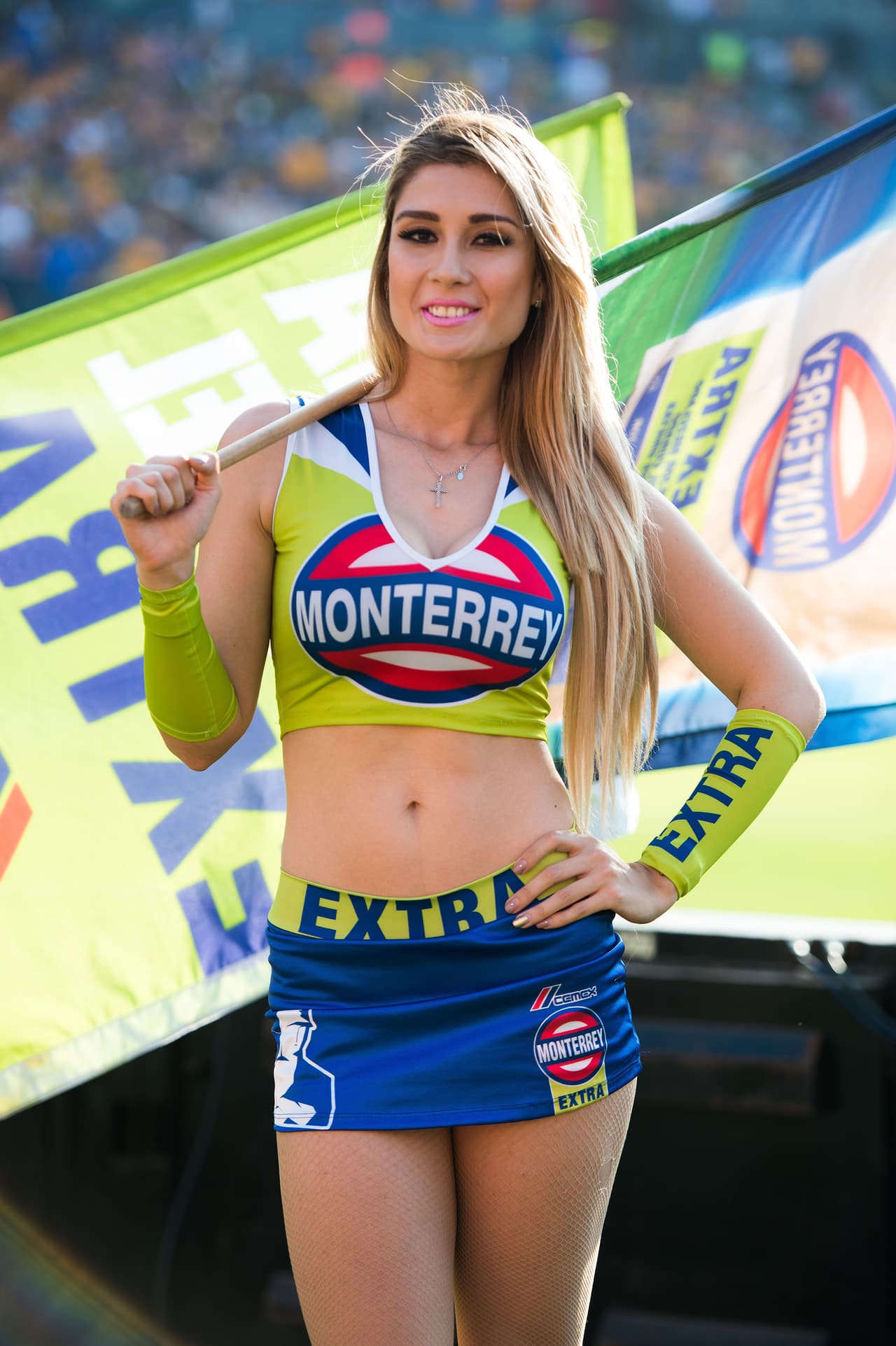 La belleza de las porristas en la fecha 14