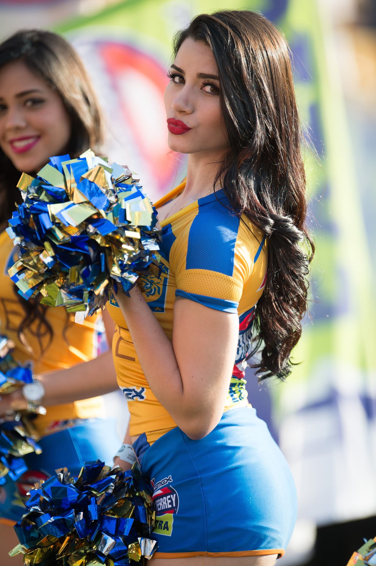 La belleza de las porristas en la fecha 14