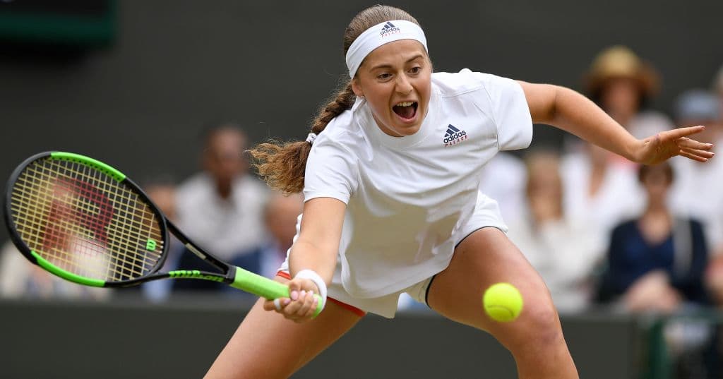 La letona Ostapenko superó 7-5 y 6-4 a a su rival para anidarse en la ronda de las cuatro mejores de Wimbledon 2018, dejando claro que su rival será la alemana Angelique Kerber.