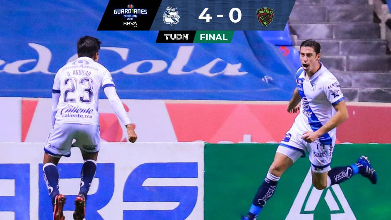 Primera victoria del Puebla en casa en 2021 con goleada