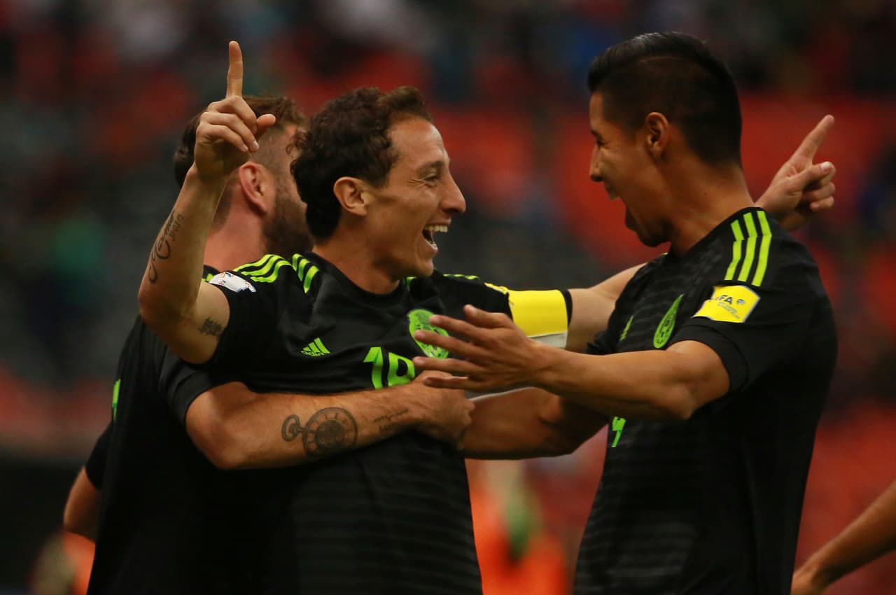 Andrés Guardado sigue siendo el alma de México con su buen fútbol.