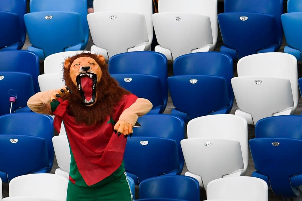 El duelo entre España y Marruecos mostró el lado más colorido y fraternal de los fanático en el último partido del grupo B para el Mundial de Rusia 2018.