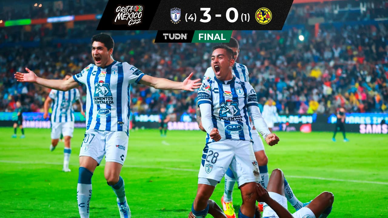 ¡Goleada y adiós! Pachuca elimina a América y avanza a la Final