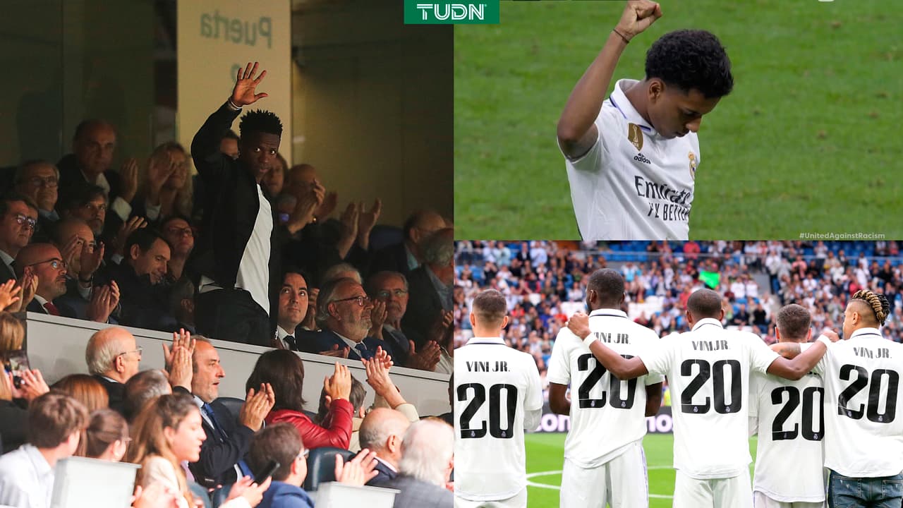 Real Madrid contra el racismo ante Rayo: “Vinicius somos todos, basta ya”