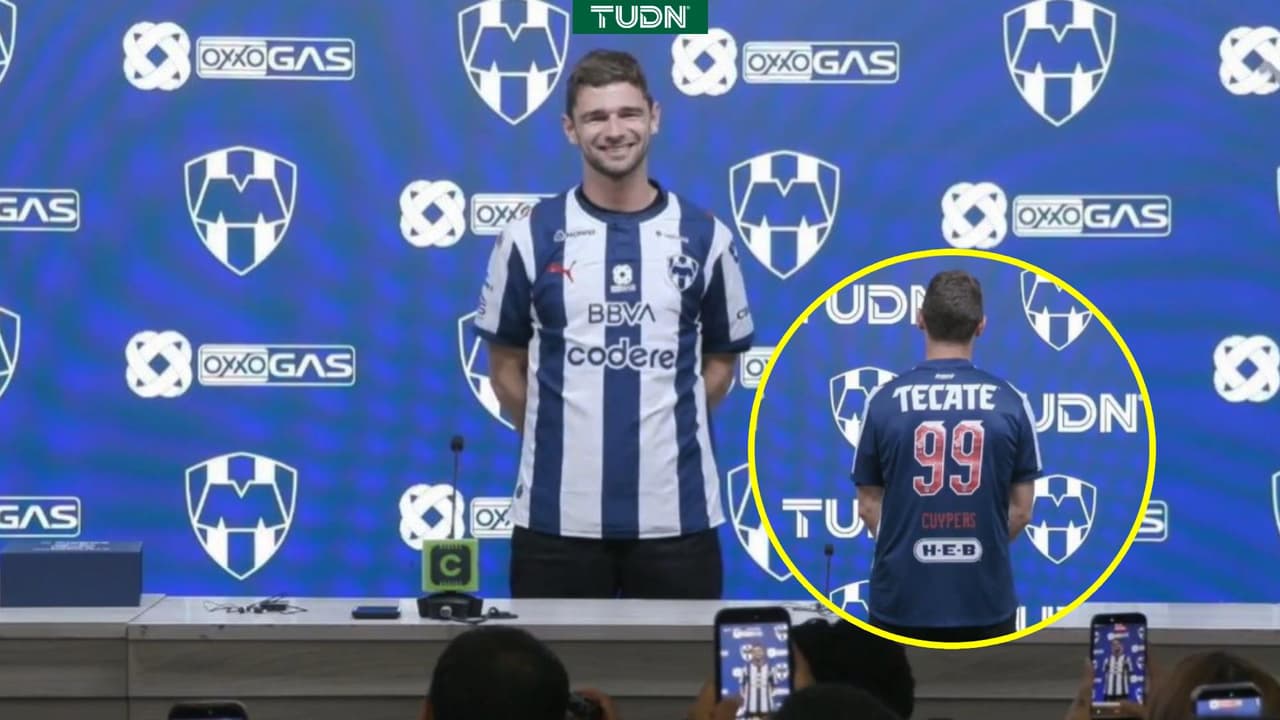 Hugo Cuypers es presentado como refuerzo de Monterrey para el Apertura 2026