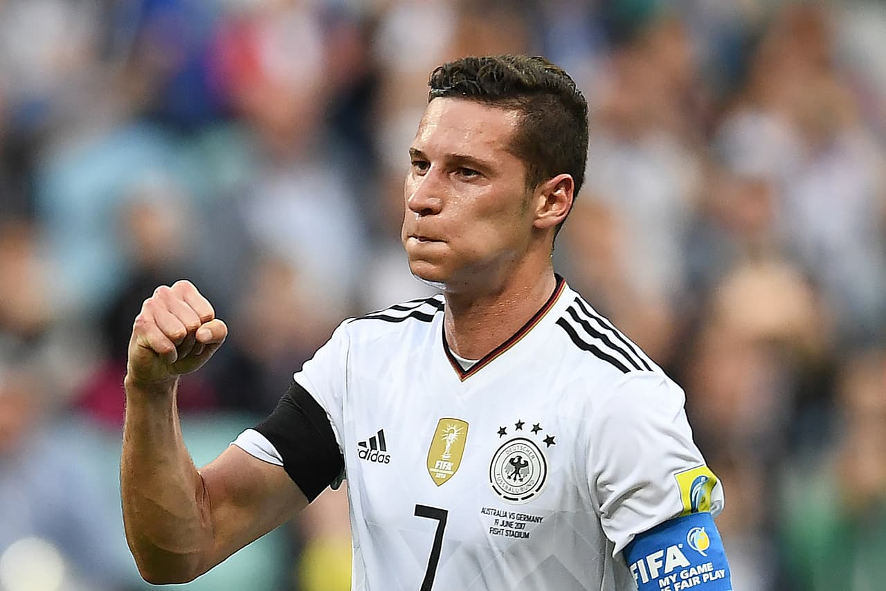Julian Draxler (Alemania): un gol contra Australia.