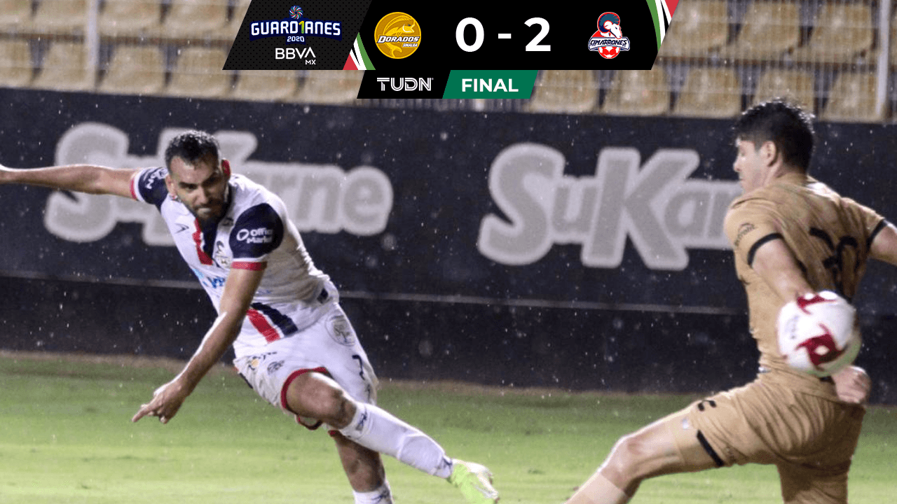 Cimarrones vence 0-2 a Dorados en su casa