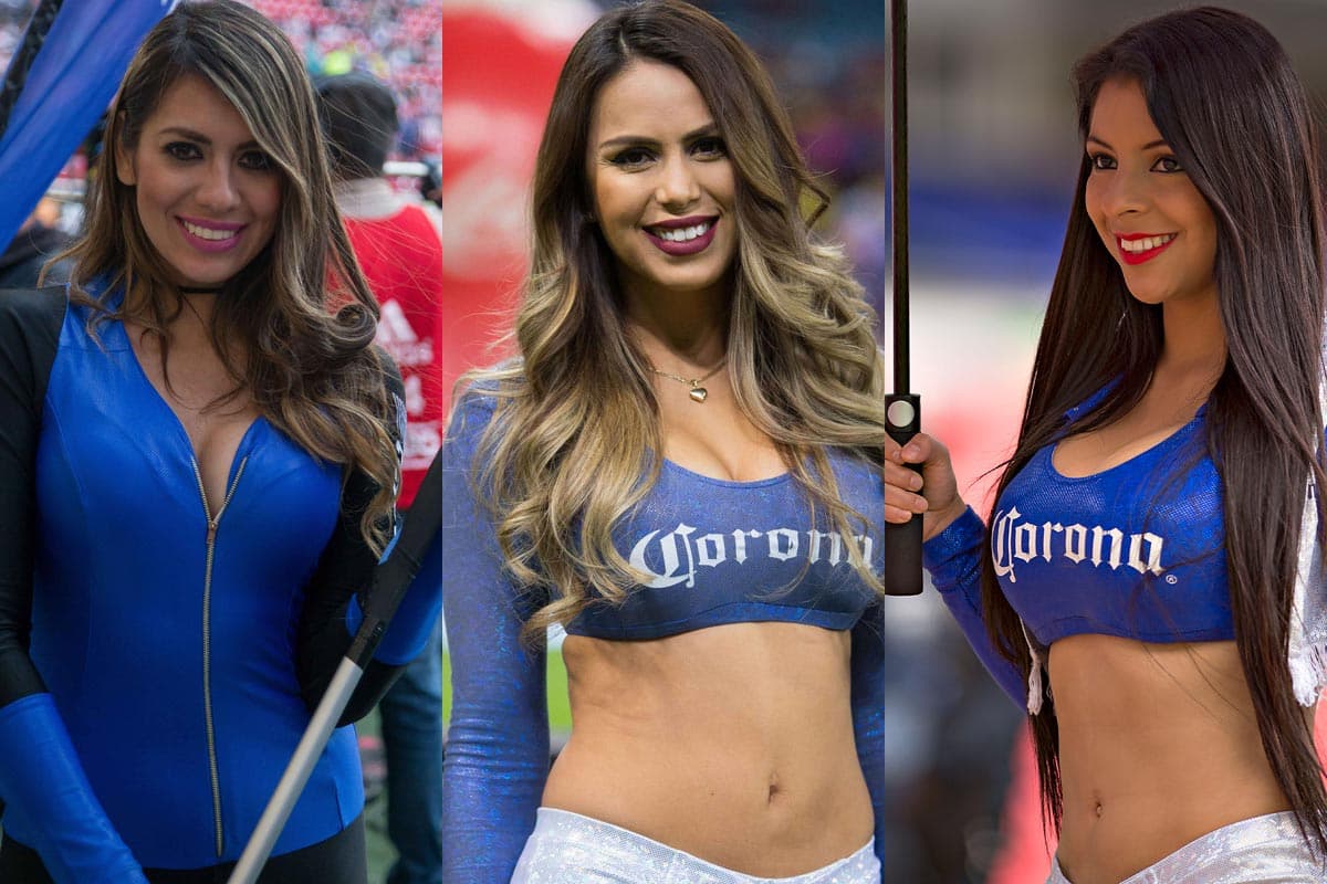 La belleza de las porristas en la fecha 11