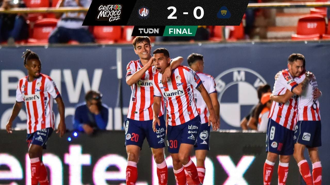 San Luis derrota a Pumas, escala y se mete a zona de Repechaje