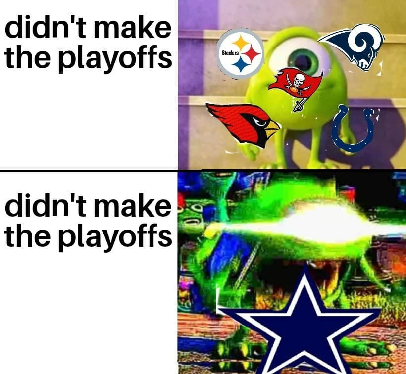 Los Patriots de Tom Brady se volvieron el centro de burla por su pronta eliminación en Playoffs.