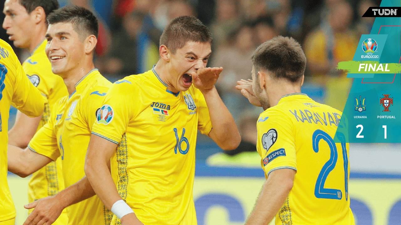 Ucrania se clasifica a la Euro 2020 a costa del Portugal de CR7